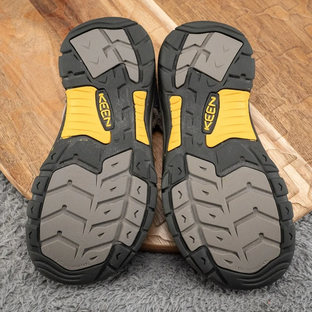 KEEN Venice H2 Hiking Waterproof Comfort Sandals Navy Blue And Grey Size 1